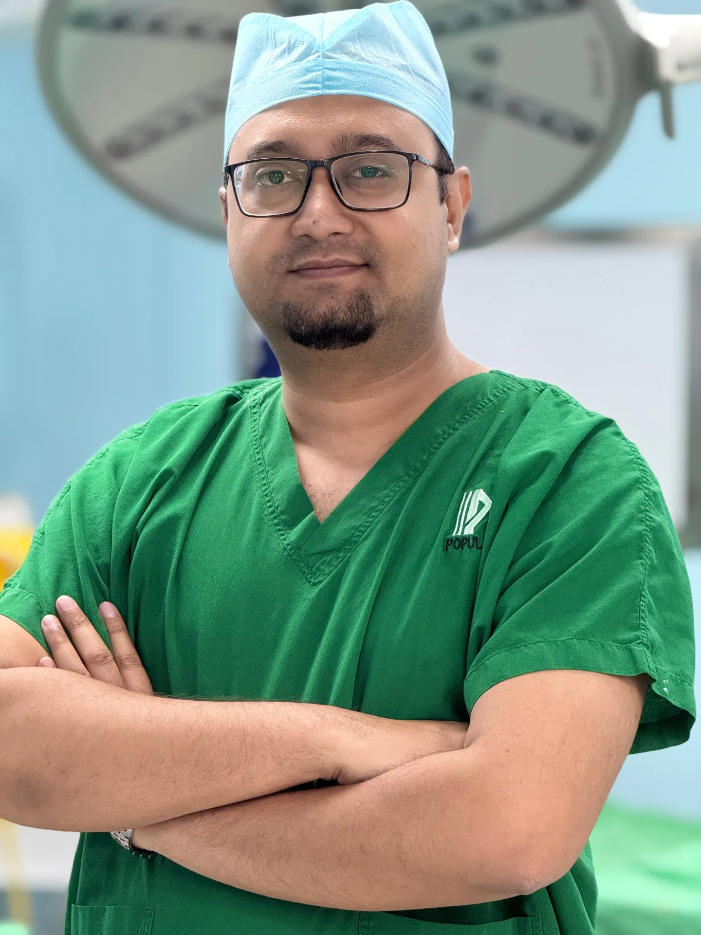 Dr. Murshidul Arefin — hepatobiliary surgeon portrait