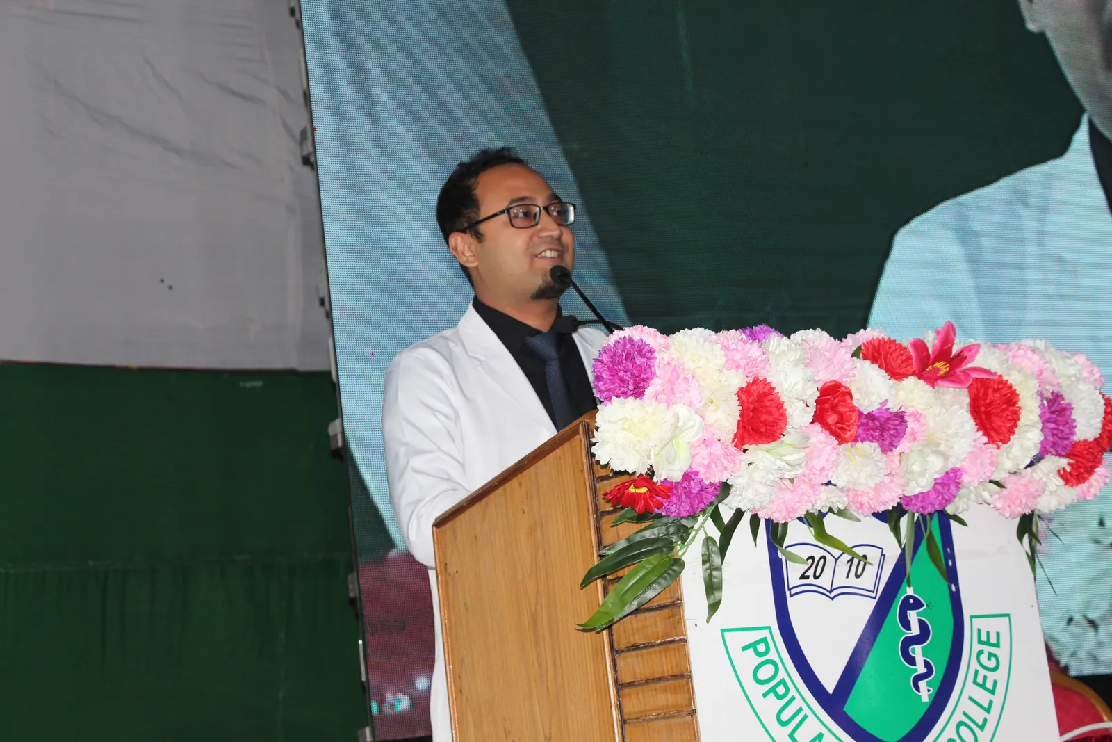 Dr. Murshidul Arefin keynote speaker at Popular Medical College