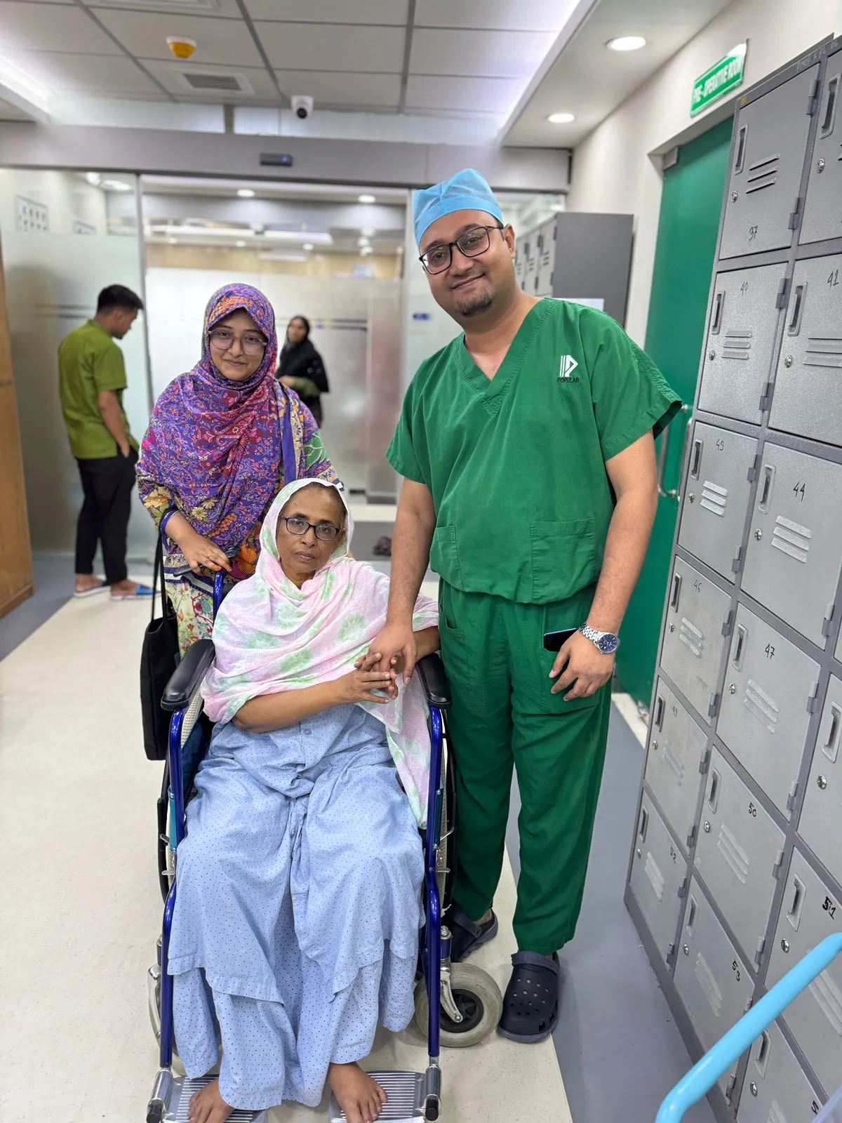 Patient recovery after gallbladder surgery by Dr. Murshidul Arefin