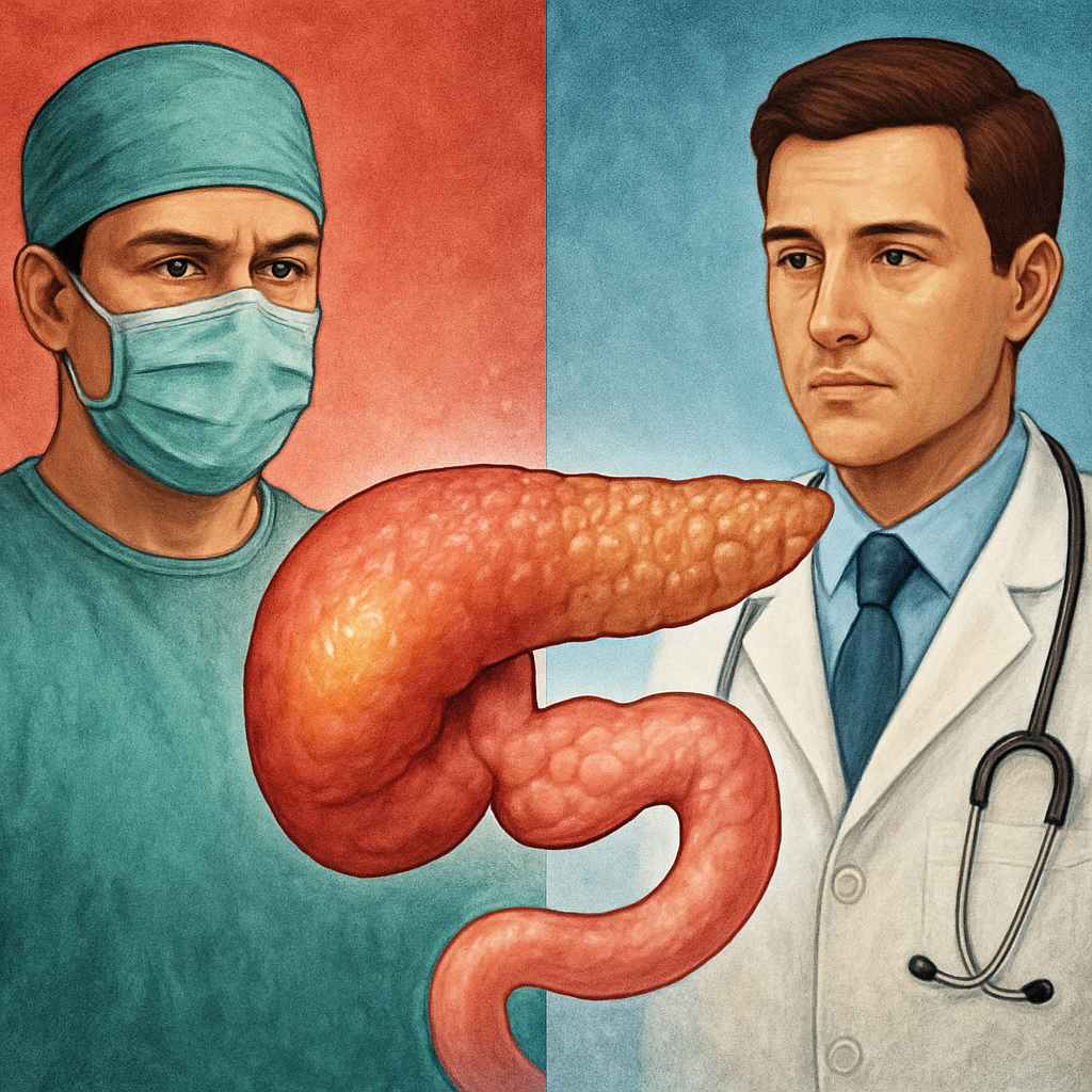 Acute vs. Chronic Pancreatitis: Which Type Needs a Surgeon and Which Needs a Physician?